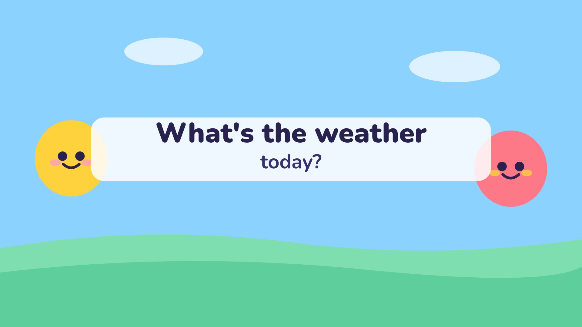 Weather song